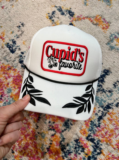 Cupid's Favorite Trucker Hat
