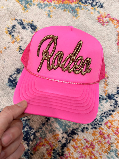 Rodeo Rope Trucker Hat