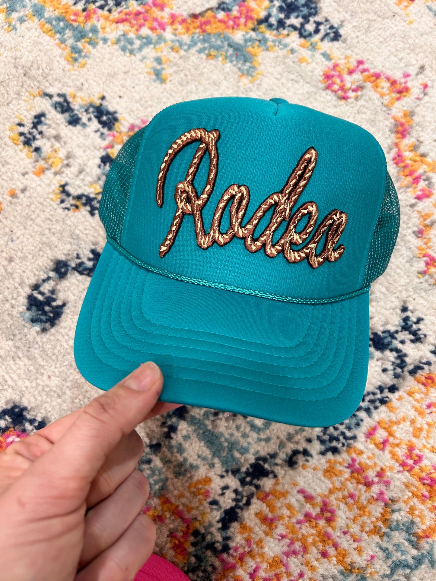 Rodeo Rope Trucker Hat