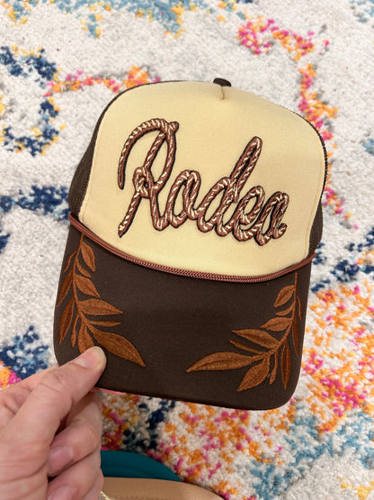Rodeo Rope Trucker Hat