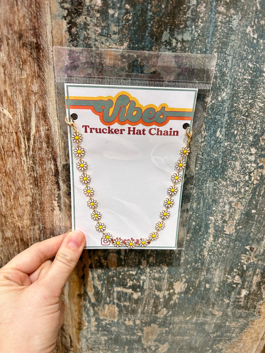 Daisy Trucker Hat Chain
