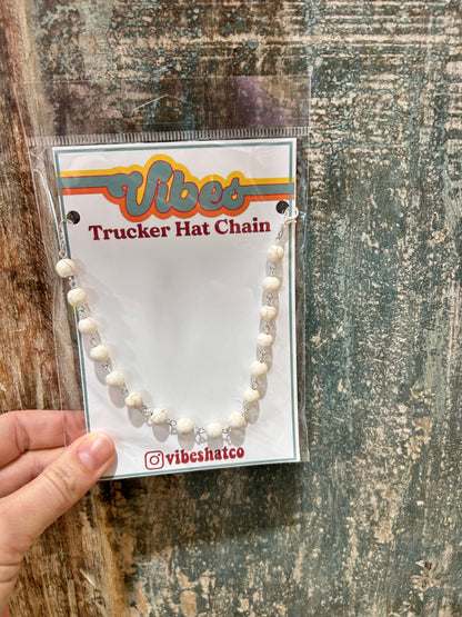 Turquoise Trucker Hat Chain
