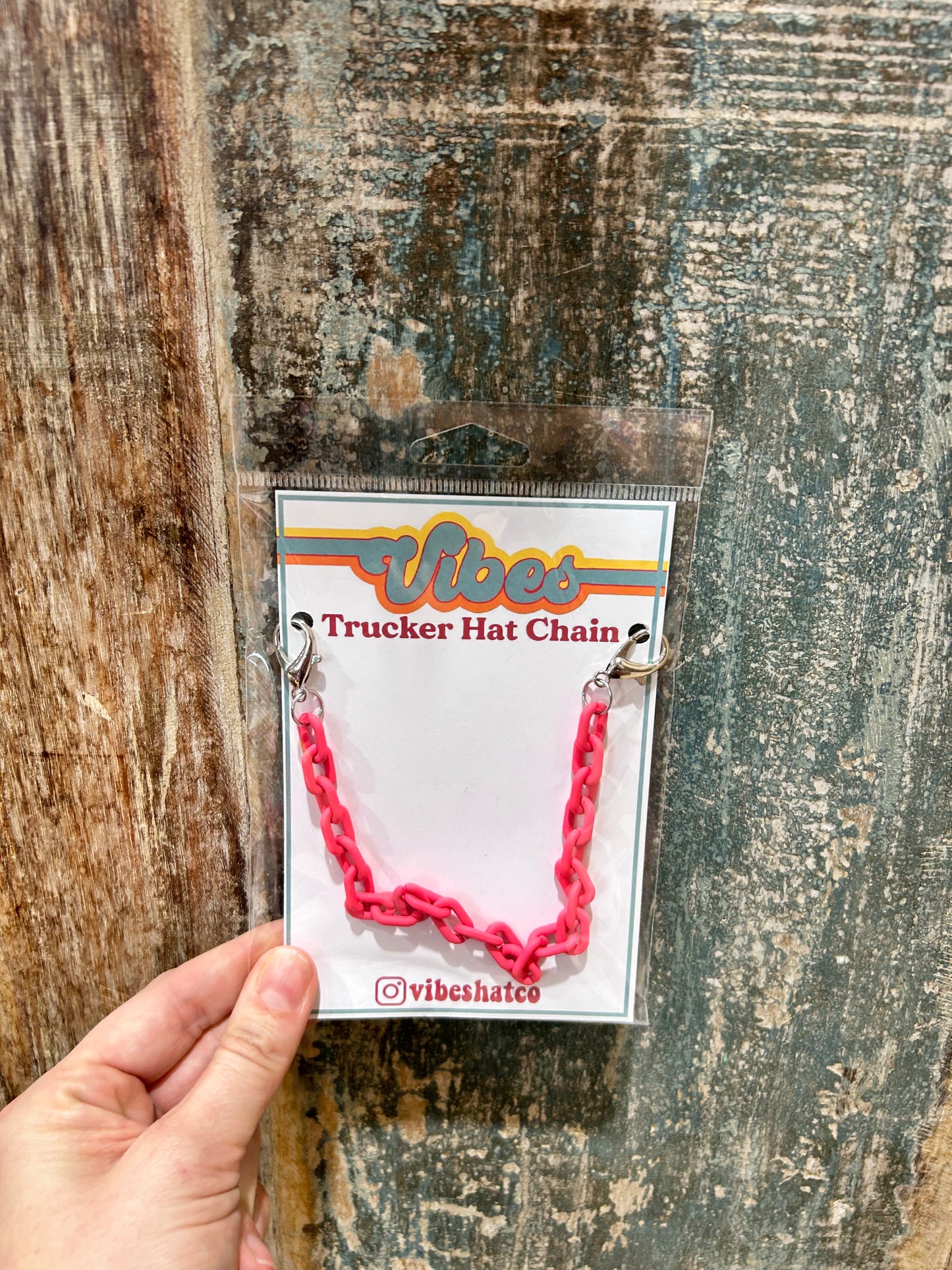 Pink Link Trucker Chain