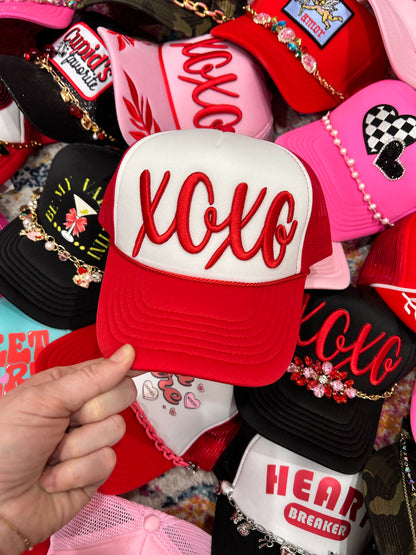XOXO Puff Trucker Hat