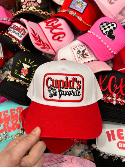 Cupid's Favorite Trucker Hat