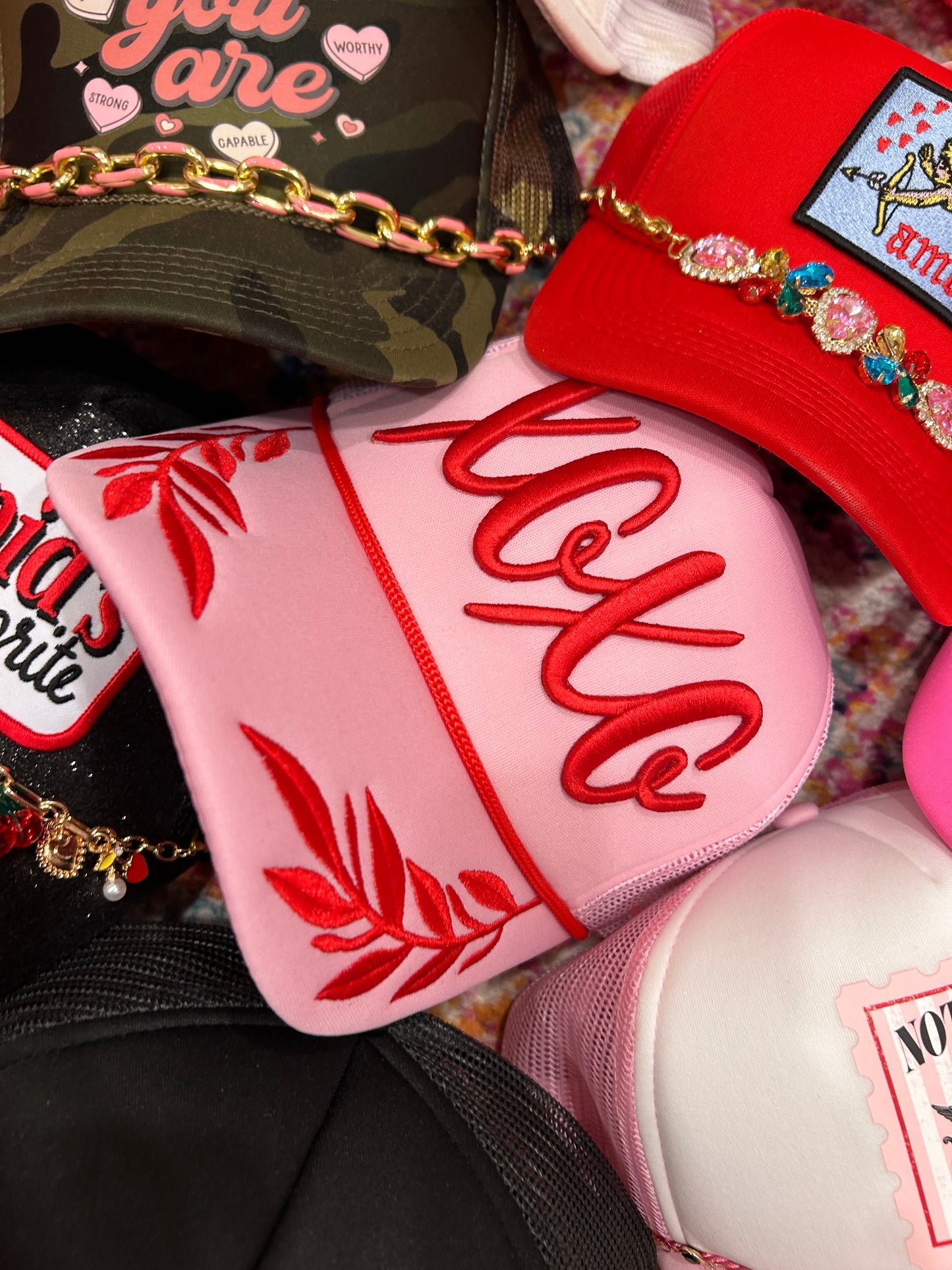 XOXO Puff Trucker Hat