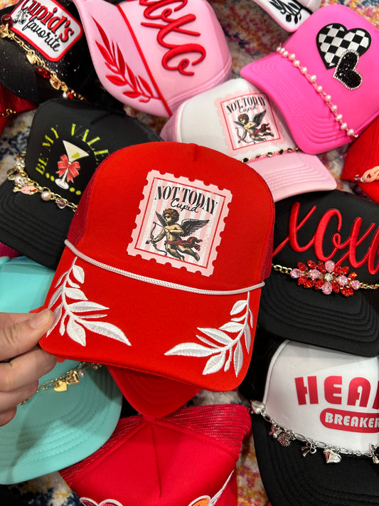 Not Today Cupid Trucker