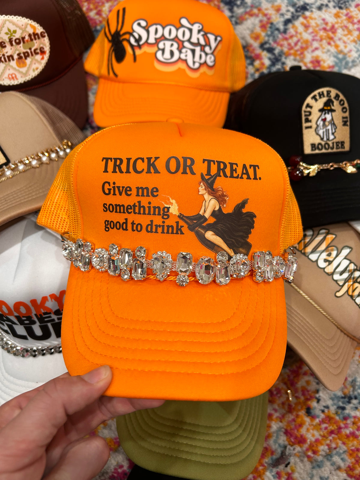 Trick Or Treat Trucker Hat