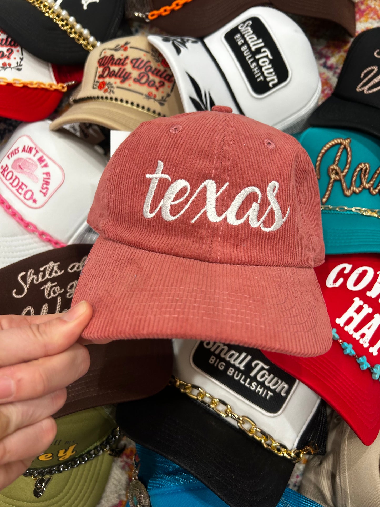 Texas Corduroy Dad Hat
