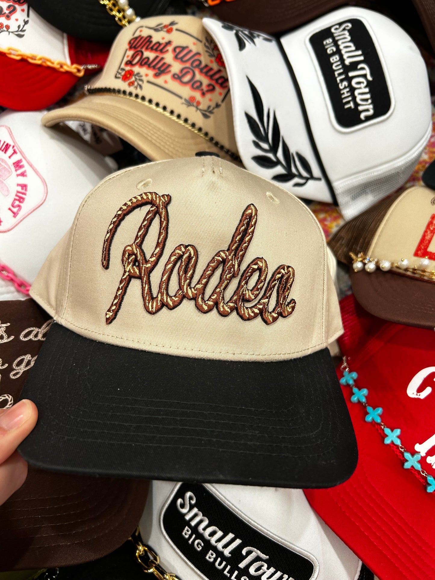 Rodeo Rope Trucker Hat