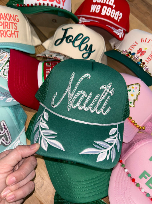 Nauti Puff Embroidered Trucker Hat