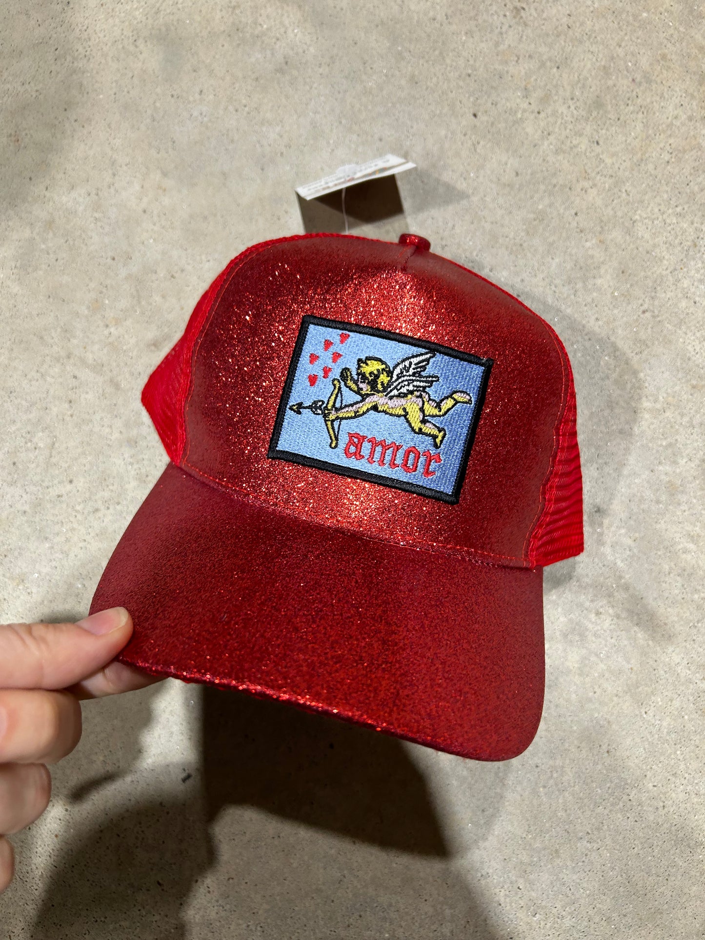 Amor Patched Trucker Hat