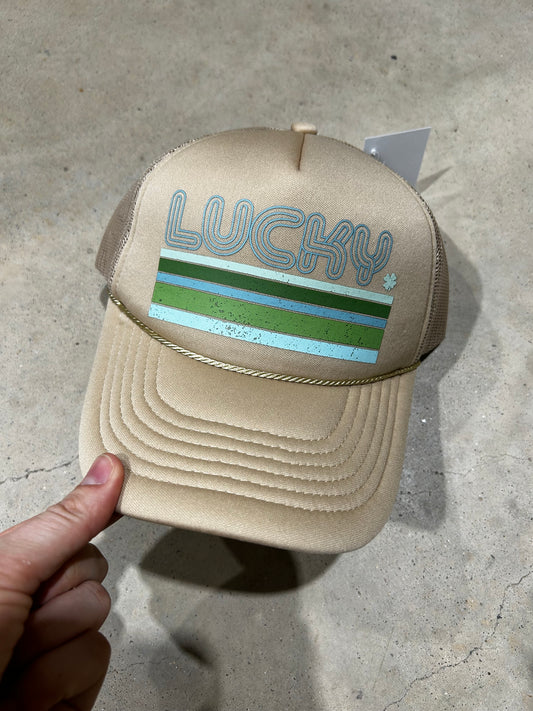 Lucky Striped Cap