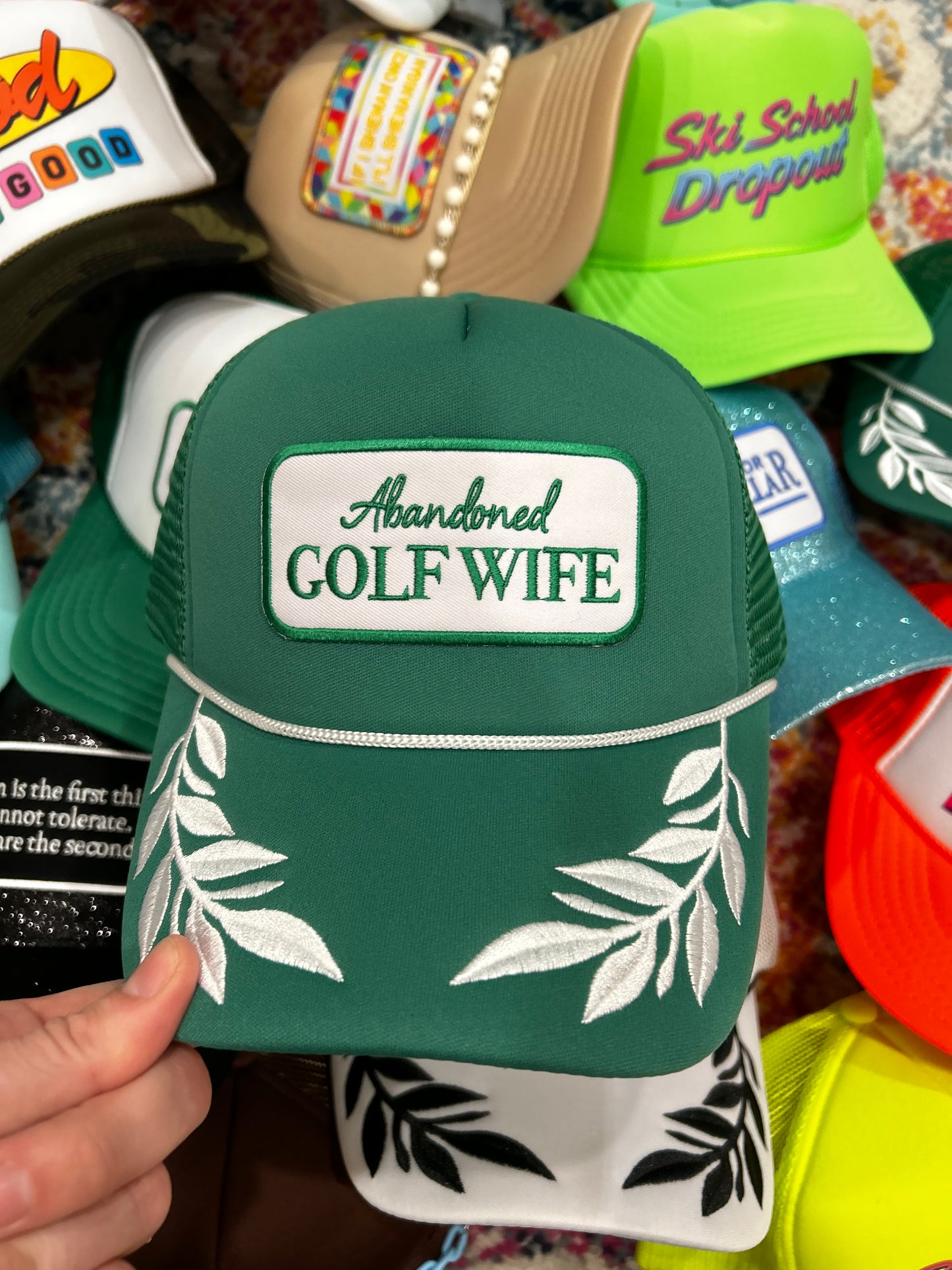 Abandoned Golf Wife Trucker Hat