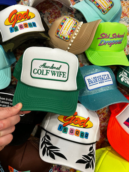 Abandoned Golf Wife Trucker Hat