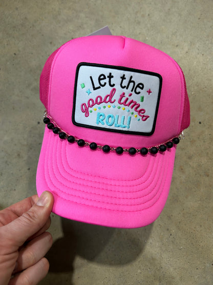 Matte Onyx Trucker Hat Chain