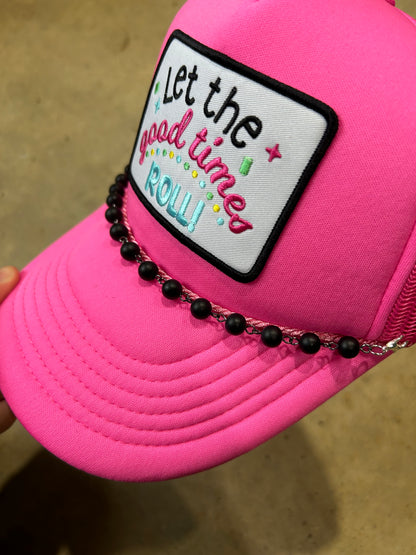 Matte Onyx Trucker Hat Chain