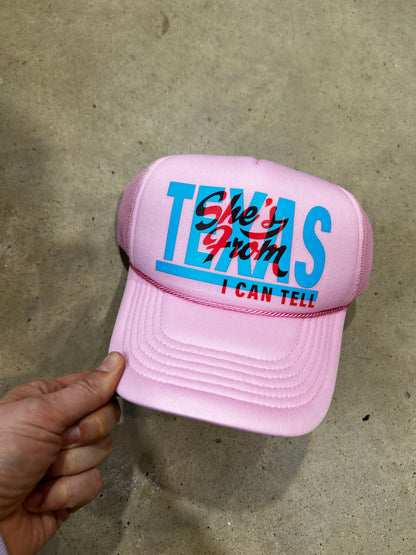 She's From Texas I Can Tell Trucker