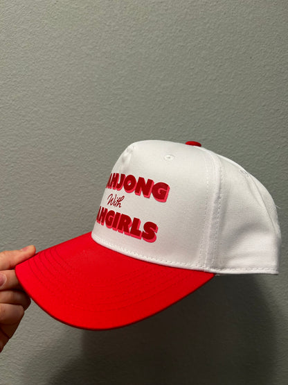 Mahjong with Mahgirls Trucker Hat