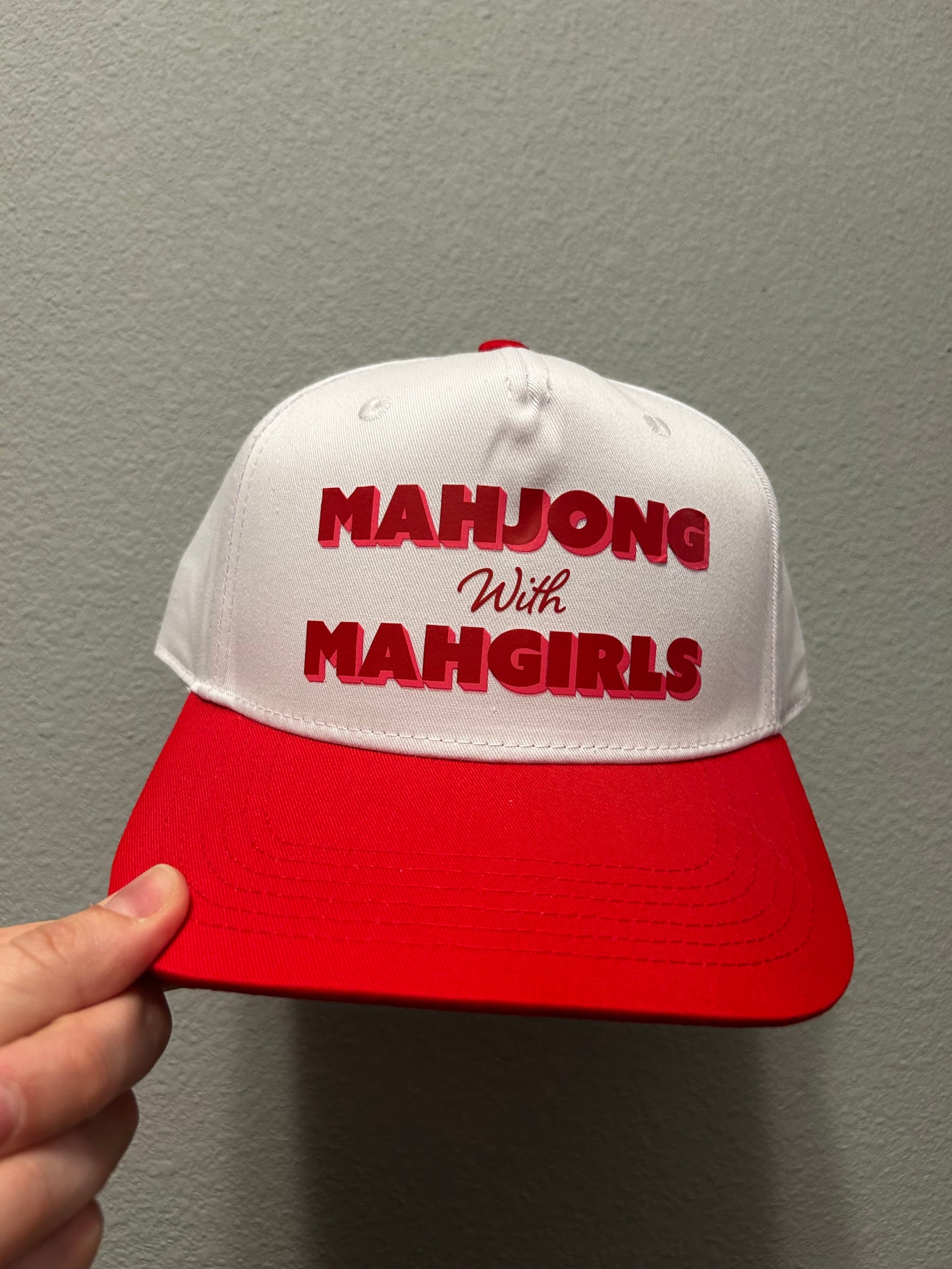 Mahjong with Mahgirls Trucker Hat
