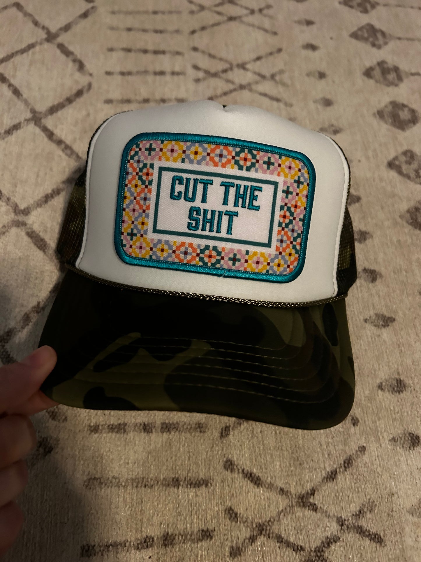 Cut The Shit Trucker Hat