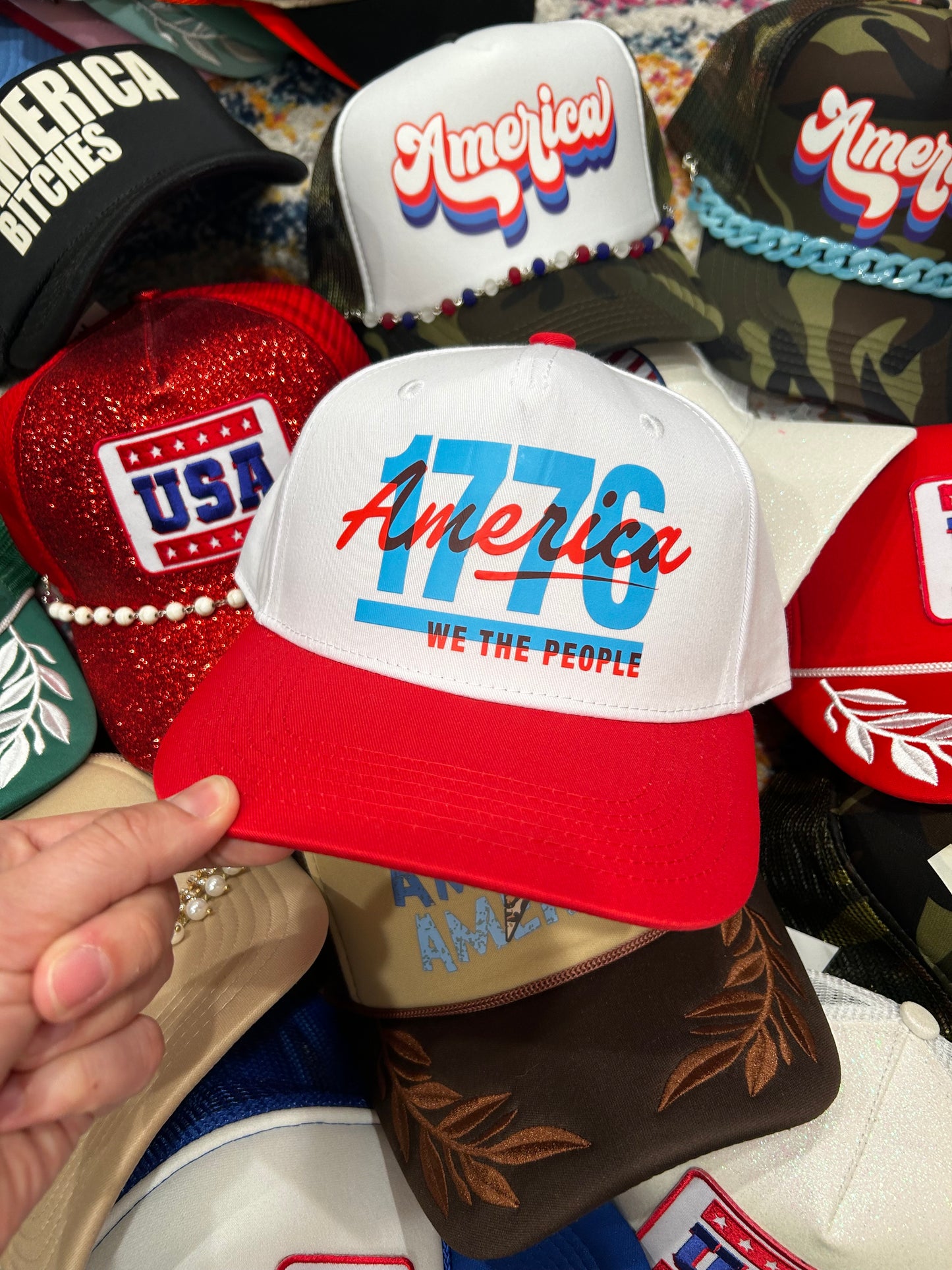 America 1776 Trucker Hat
