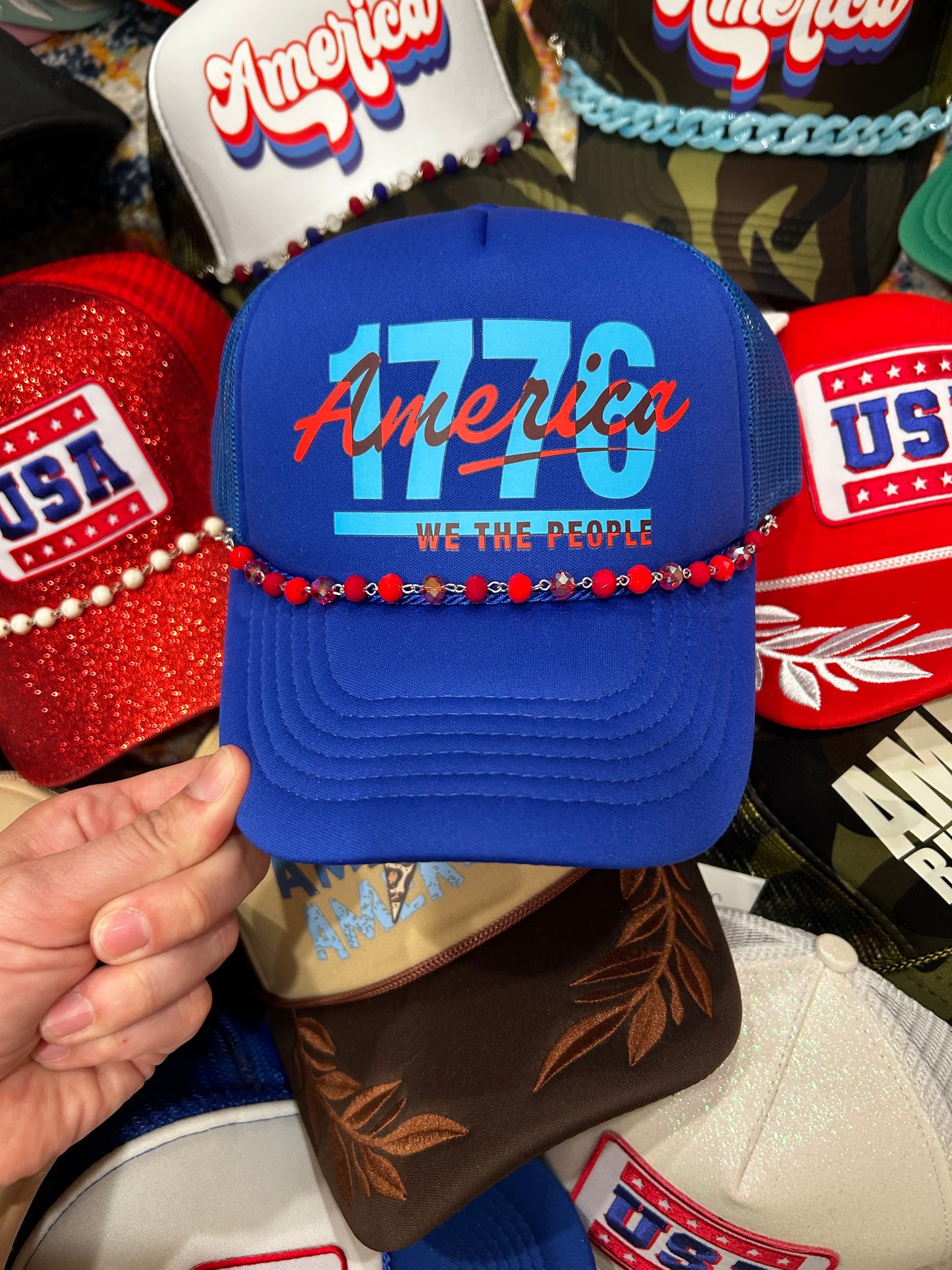 America 1776 Trucker Hat