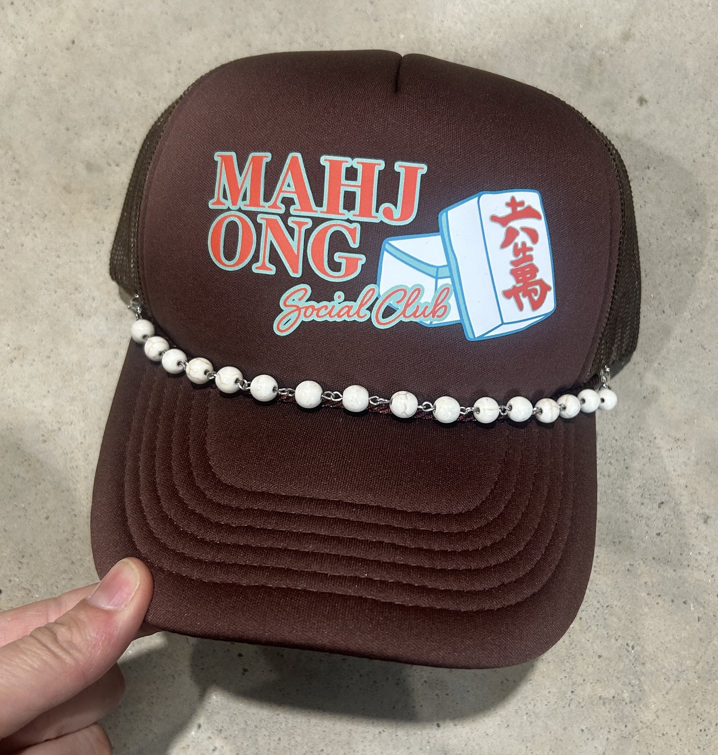 Mahjong Social Club Trucker Hat