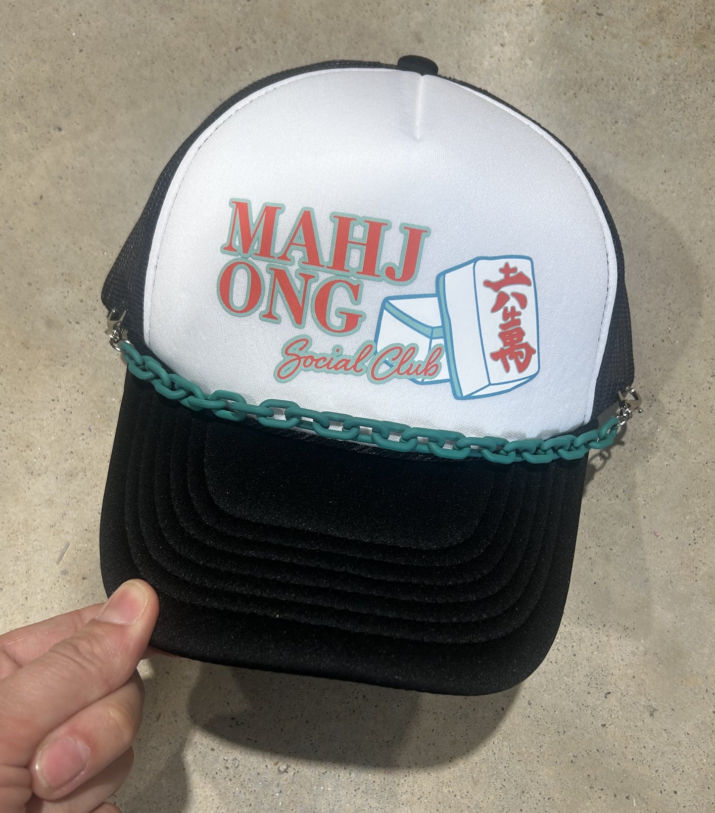 Mahjong Social Club Trucker Hat