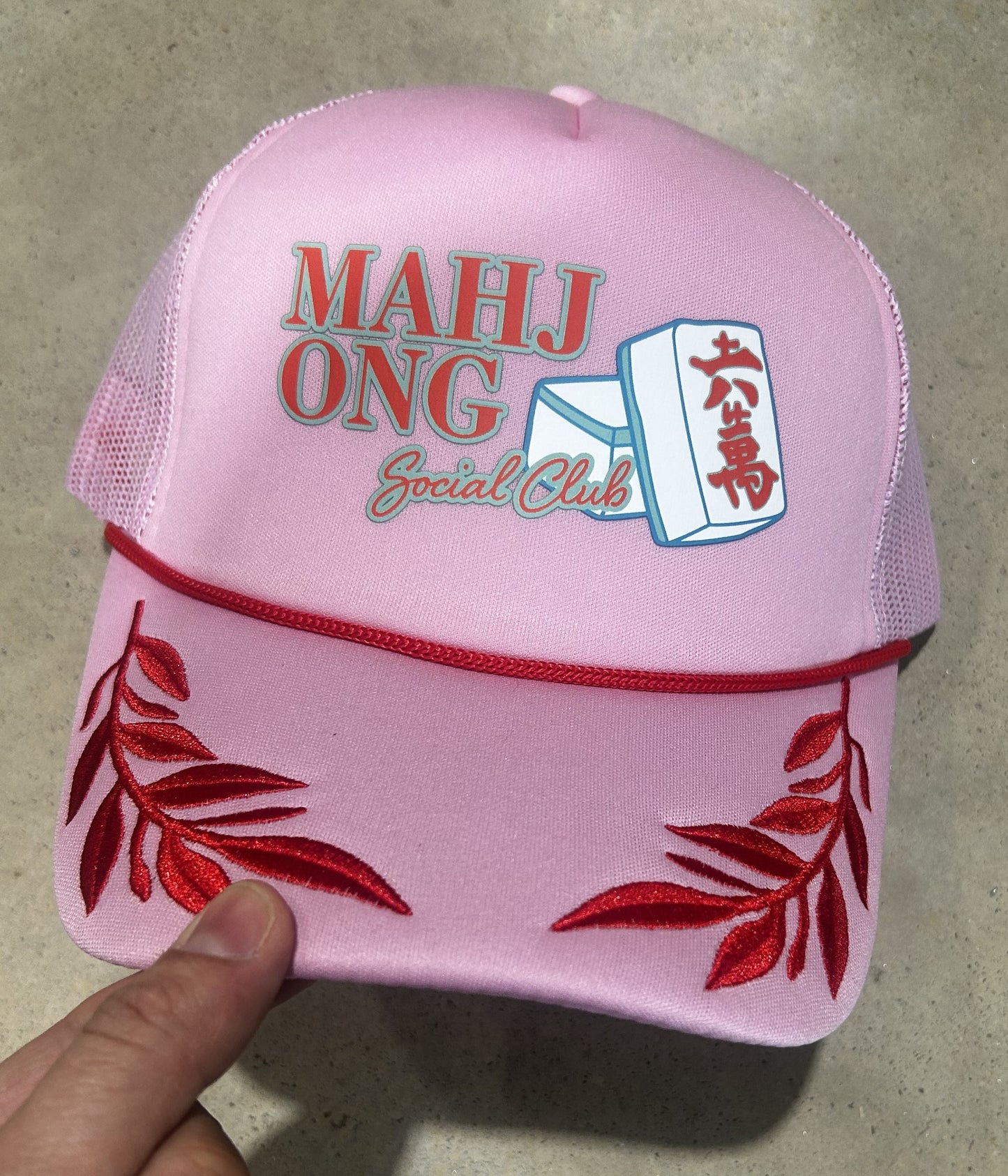 Mahjong Social Club Trucker Hat
