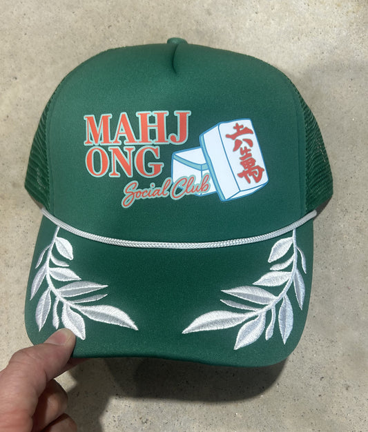 Mahjong Social Club Trucker Hat