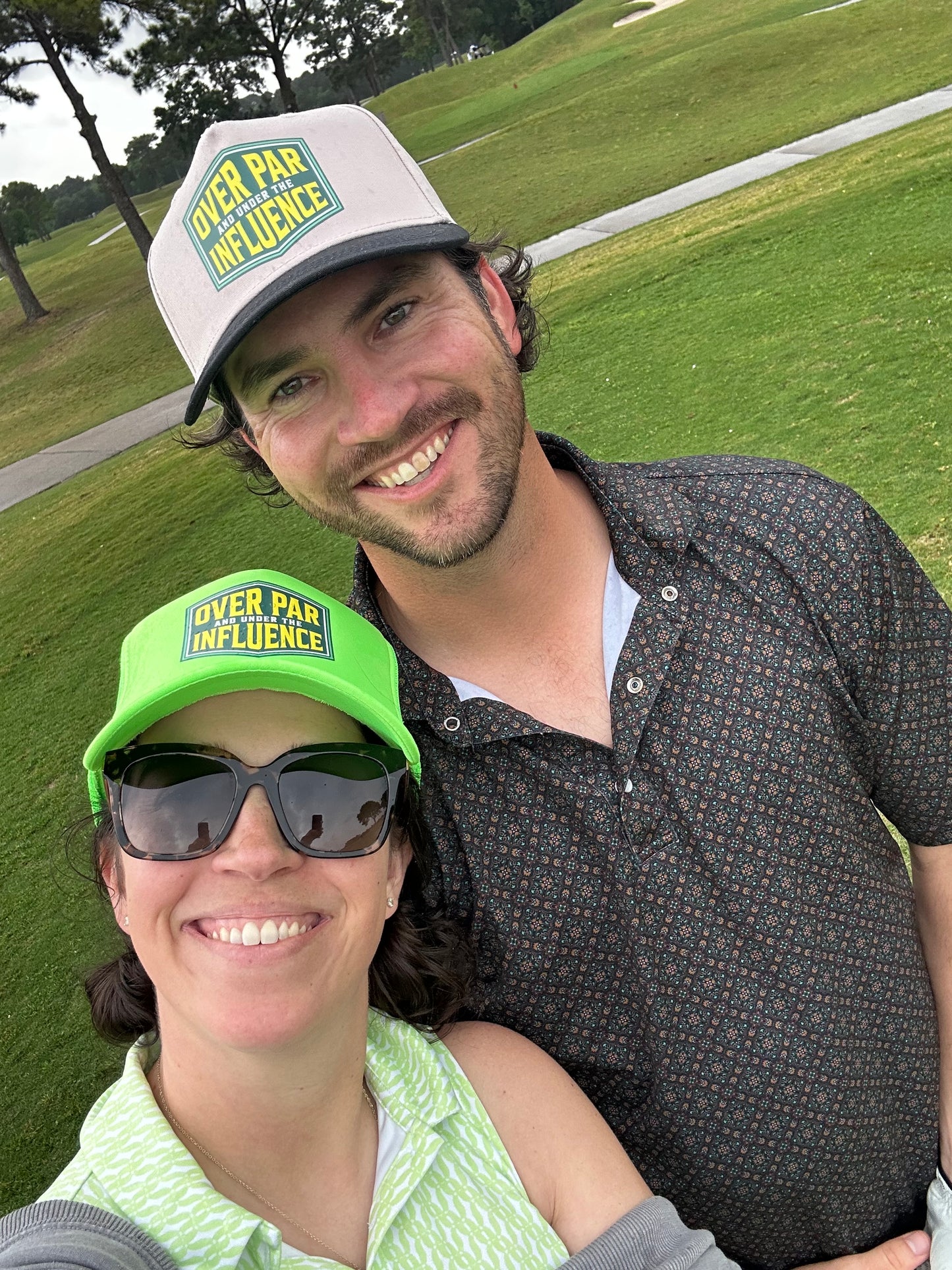 Over Par & Under th Influence Trucker Hat