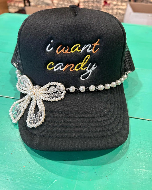I Want Candy Trucker Hat