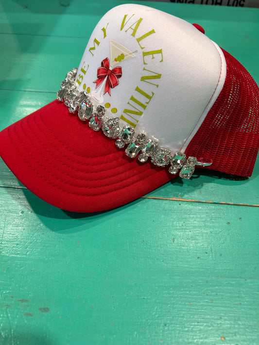 Jumbo Rhinestone Trucker Chain