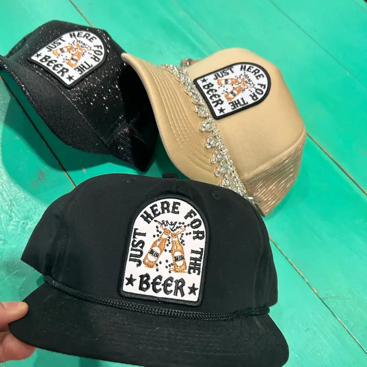 Just Here For The Beer Trucker Hat