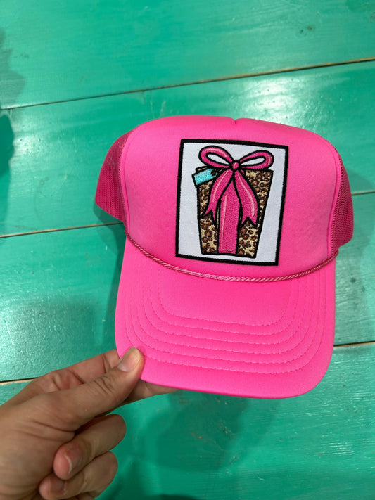 Leopard Present Trucker Hat