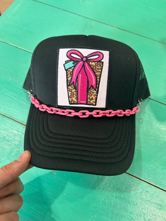 Leopard Present Trucker Hat