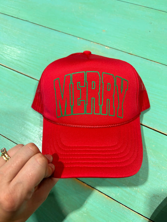Merry Trucker Hat