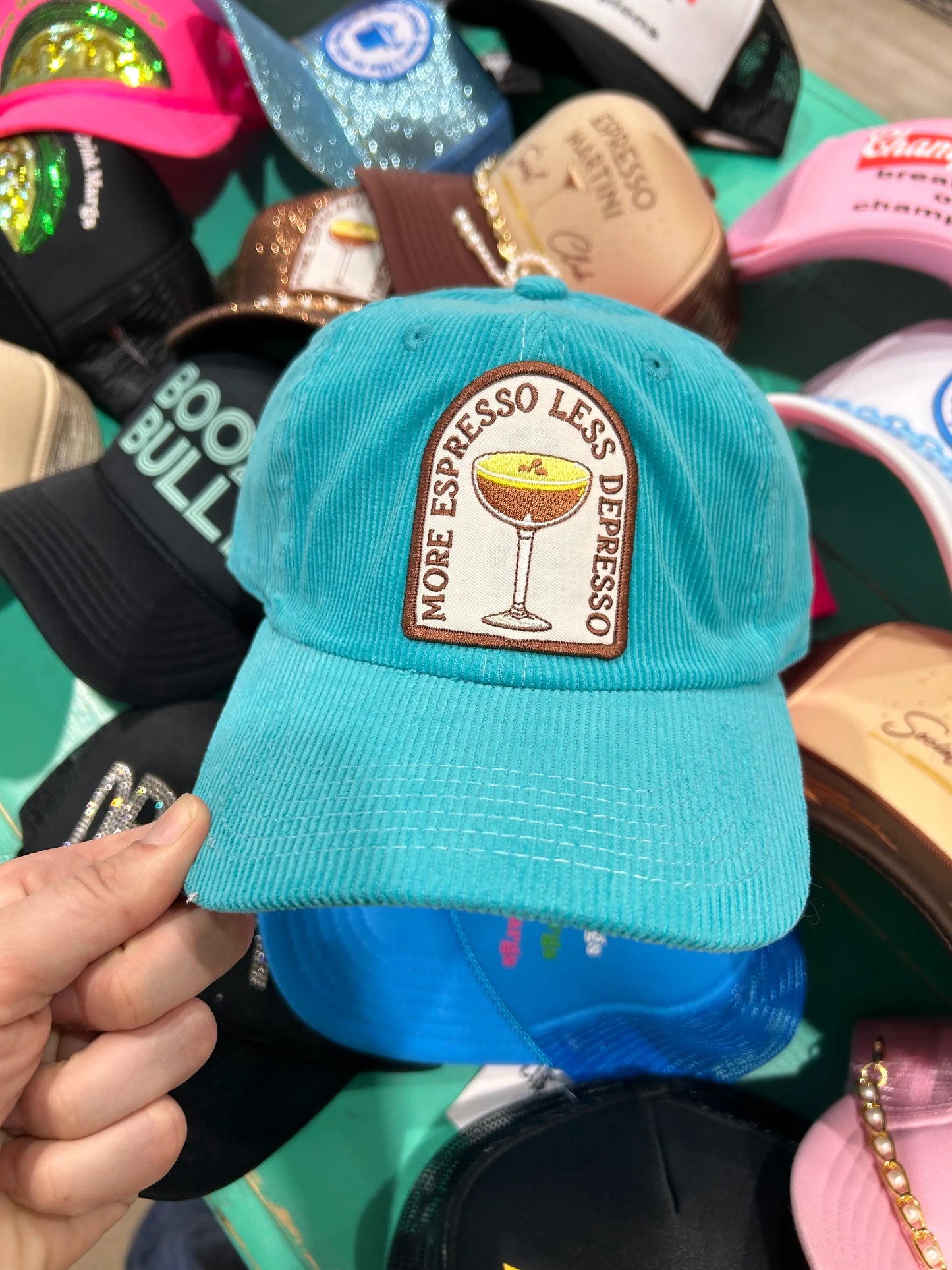 More Espresso Less Depresso Trucker