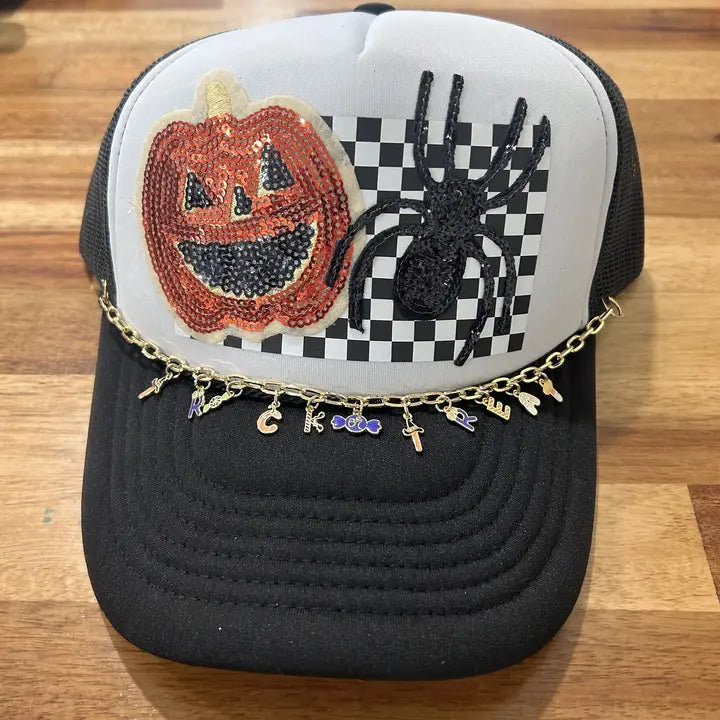 Over The Top Spooky Trucker Hat