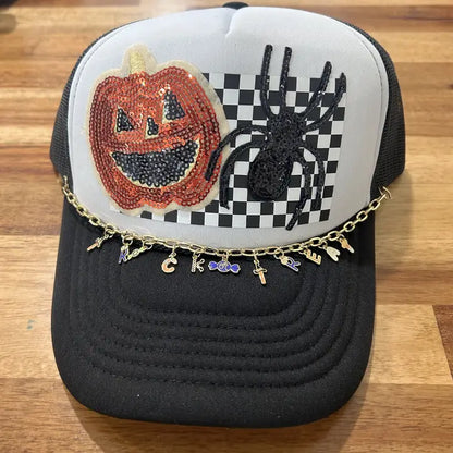 Over The Top Spooky Trucker Hat