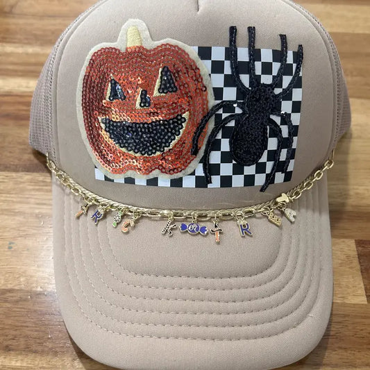 Over The Top Spooky Trucker Hat