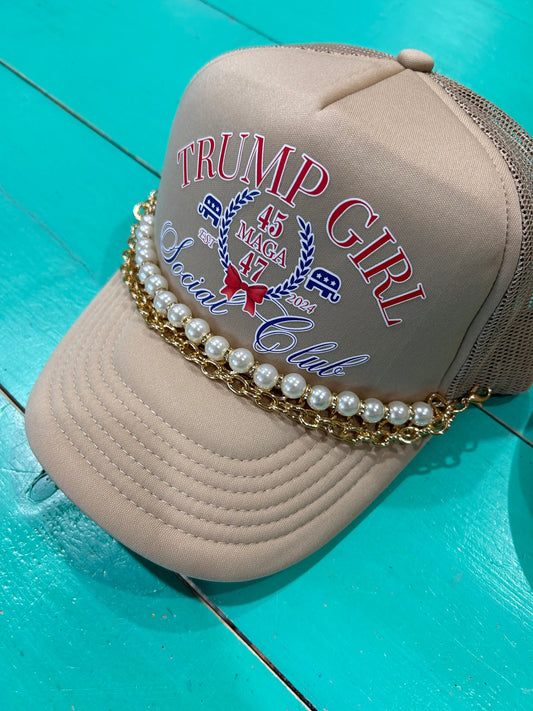Pearl Triple Layer Trucker Chain