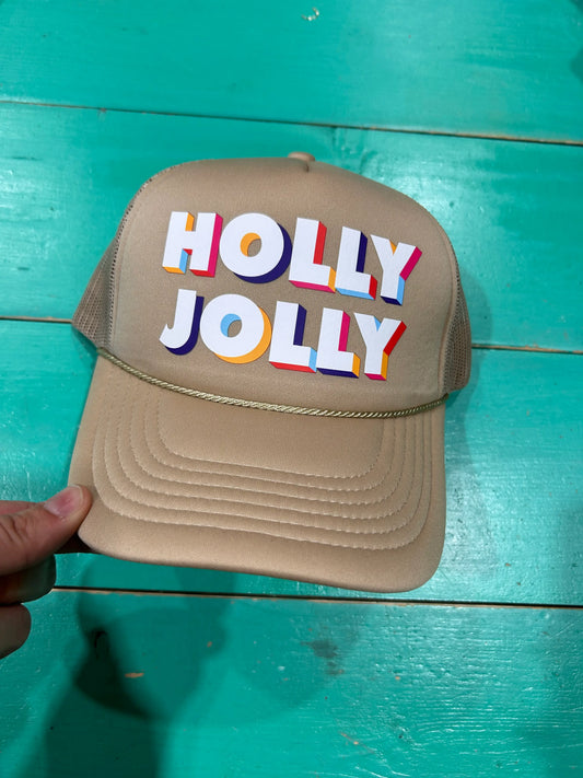Retro Holly Jolly Trucker