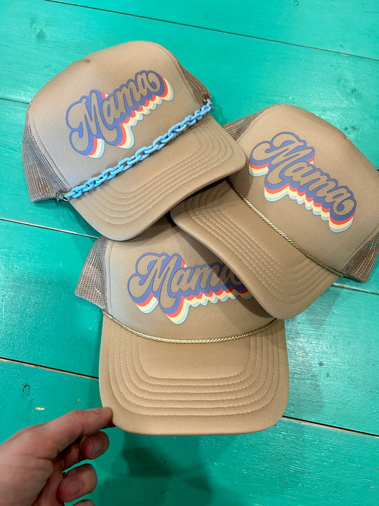 Retro Mama Trucker Hat