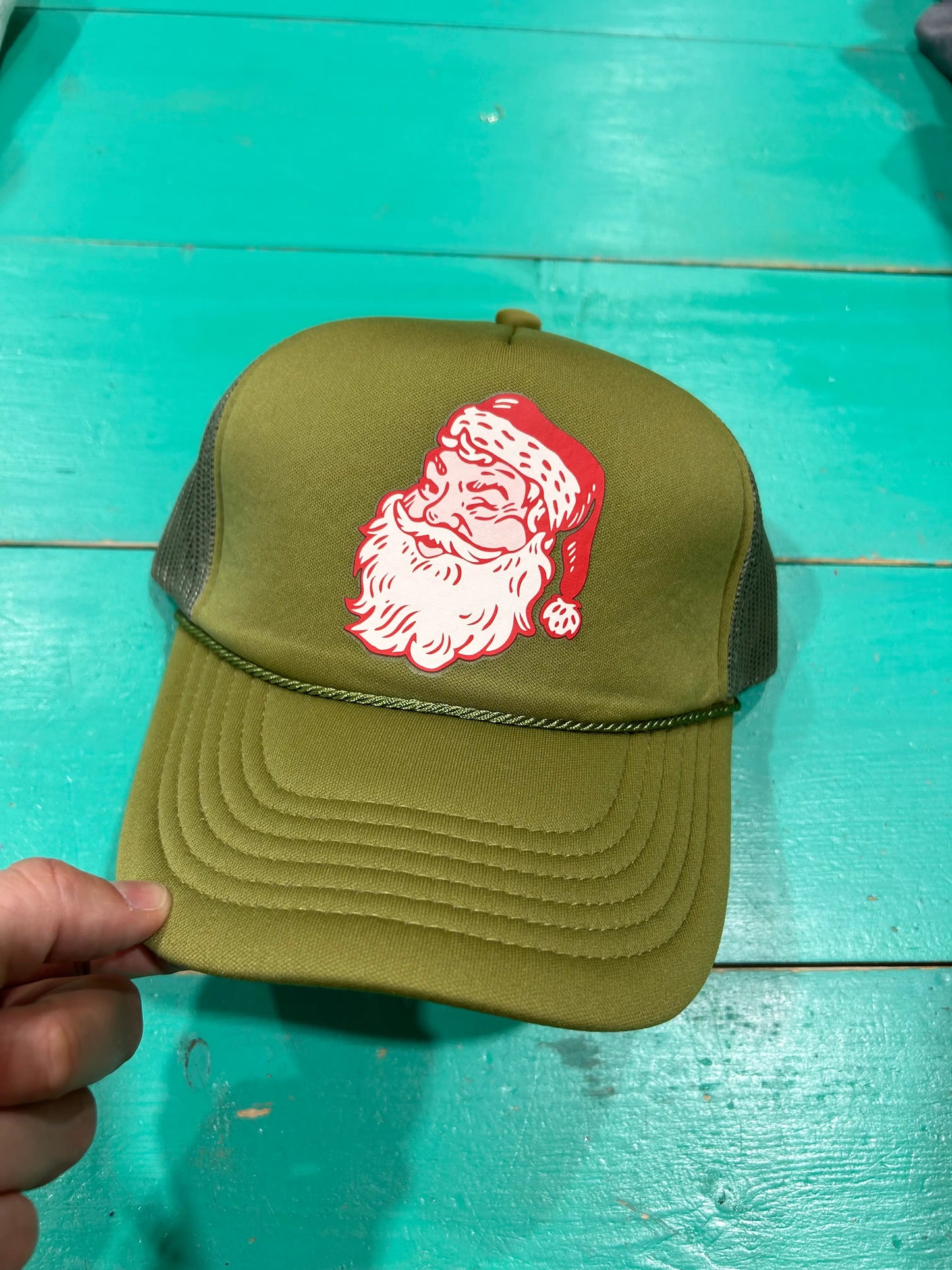 Retro Santa Trucker