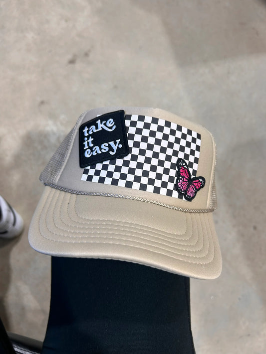 Retro Take it Easy Trucker