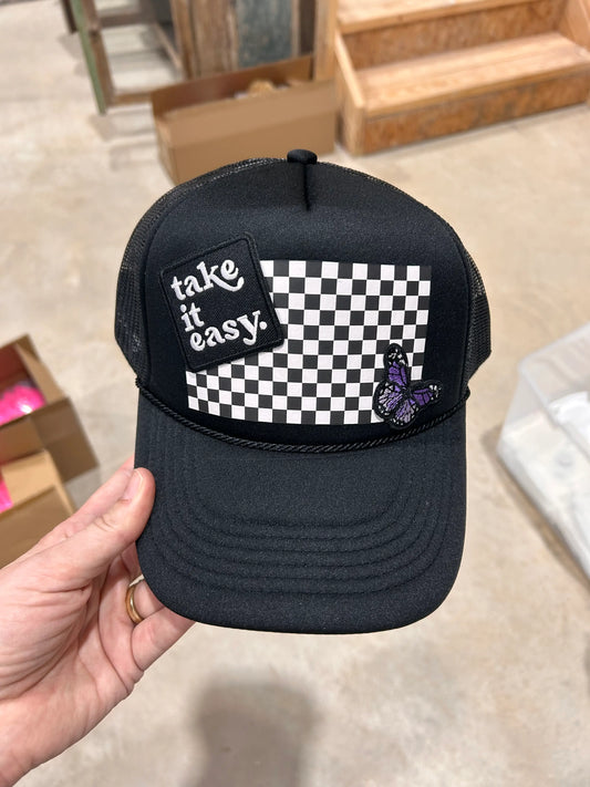 Retro Take it Easy Trucker