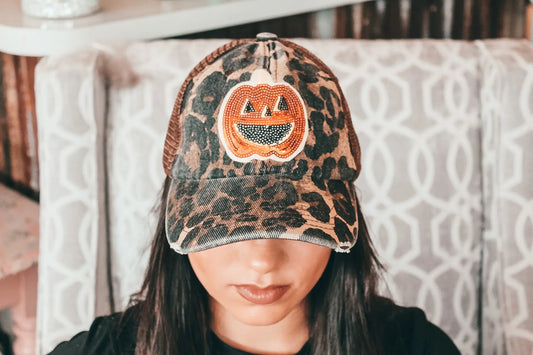 Sequin Pumpkin Hat