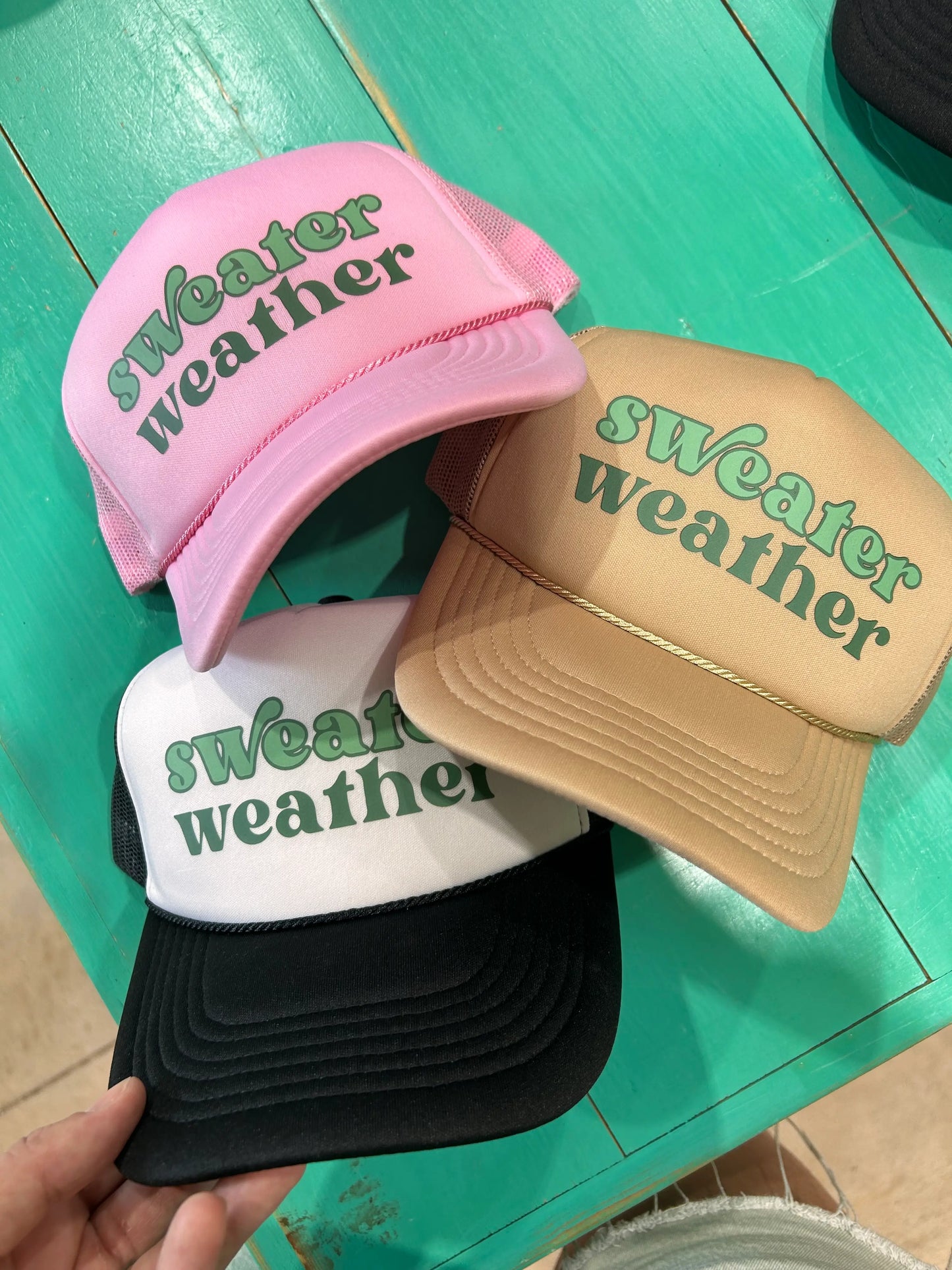 Sweater Weather Trucker